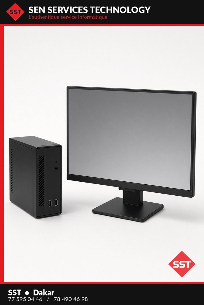 ORDINATEUR HP 290 G4 MT CI3/4GB/1TB+ECRAN 19,5pouces