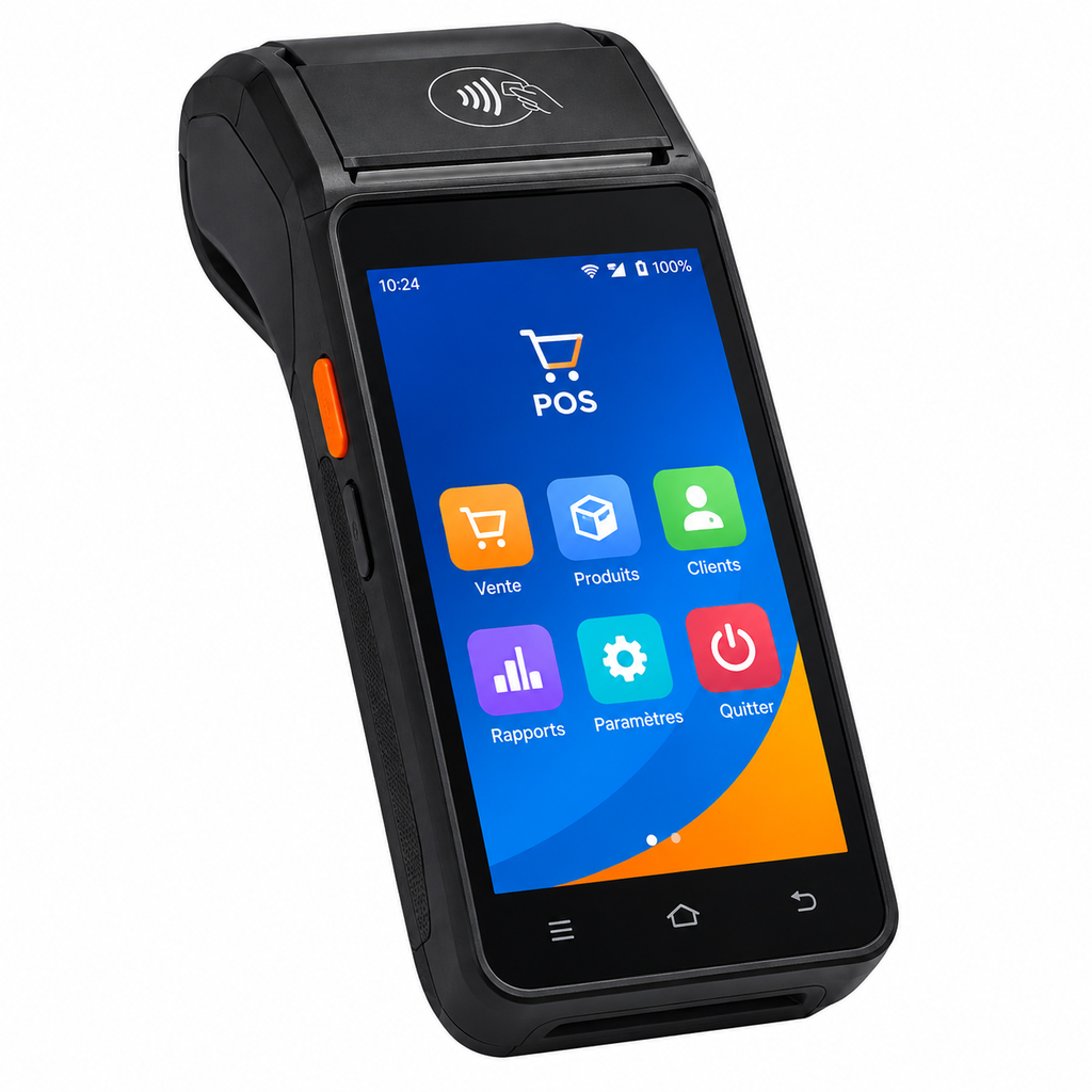 PDA (Terminal de point de vente imprimante PDA portable tout-en-un mobile intelligente)